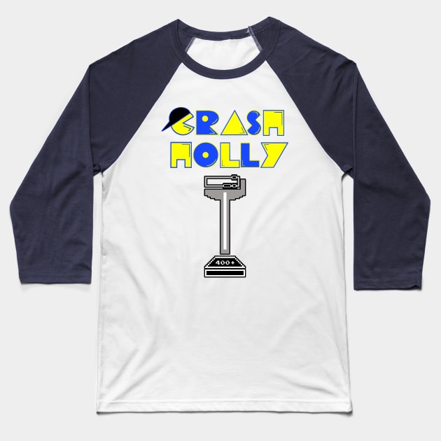 "Pac-Man" Crash Holly HARDCORE CHAMPION Baseball T-Shirt by jennesis